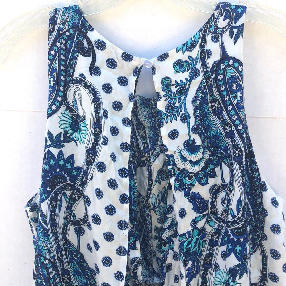 LF House Of Three Fringe Paisley floral romper - Picture 4 of 7